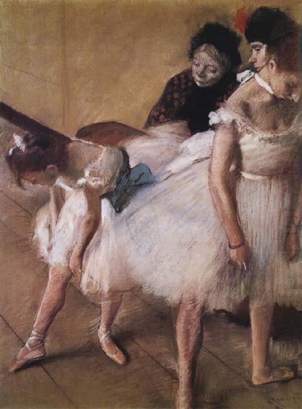 Edgar Degas Dance examination china oil painting image